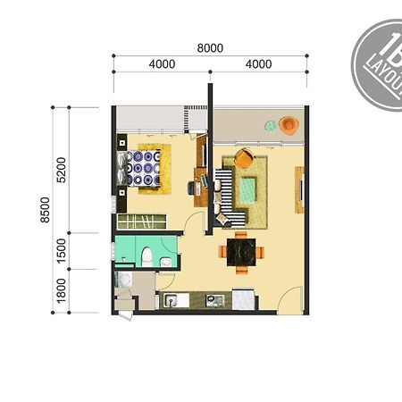 Jzstay - Atlantis Residences Melaka - 1Br & 2Br Екстер'єр фото