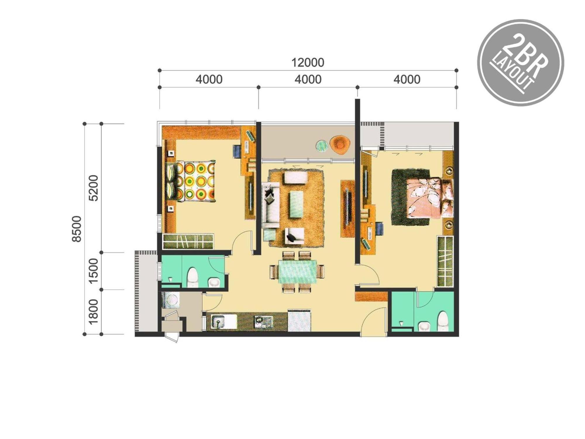 Jzstay - Atlantis Residences Melaka - 1Br & 2Br Екстер'єр фото